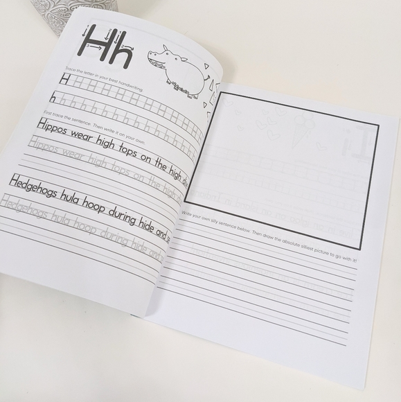 Silly Sentences Handwriting Practice Workbook - Picture 9 of 12